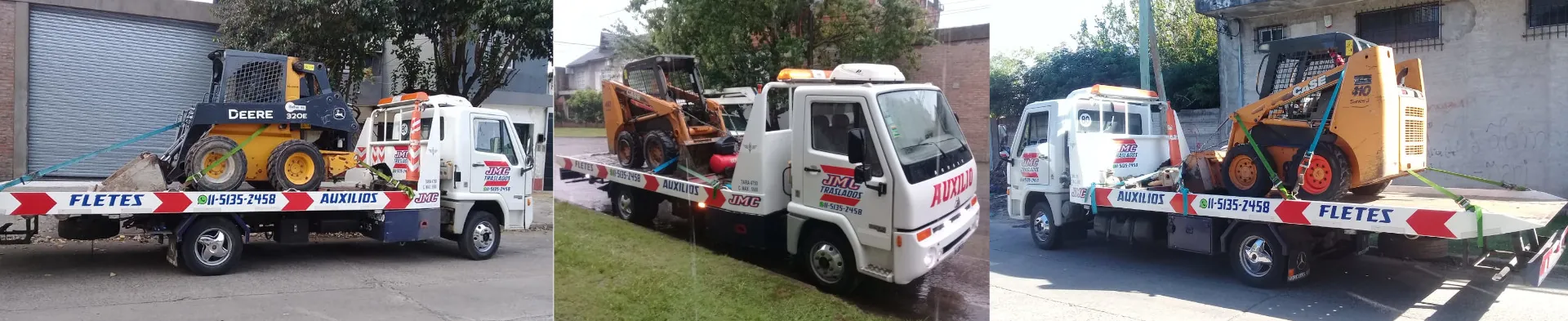 Auxilios y Remolques JMC. Quilmes. Traslados. Zona sur. Buenos Aires.