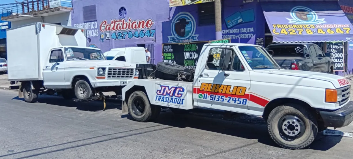 Grua para tralado de vehiculos. CABA. AMBA