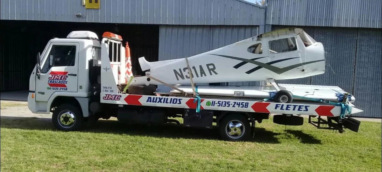 Traslado de aeronaves. CABA. AMBA